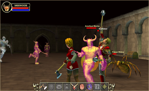 flash stage 3d version of sherwood dungeon